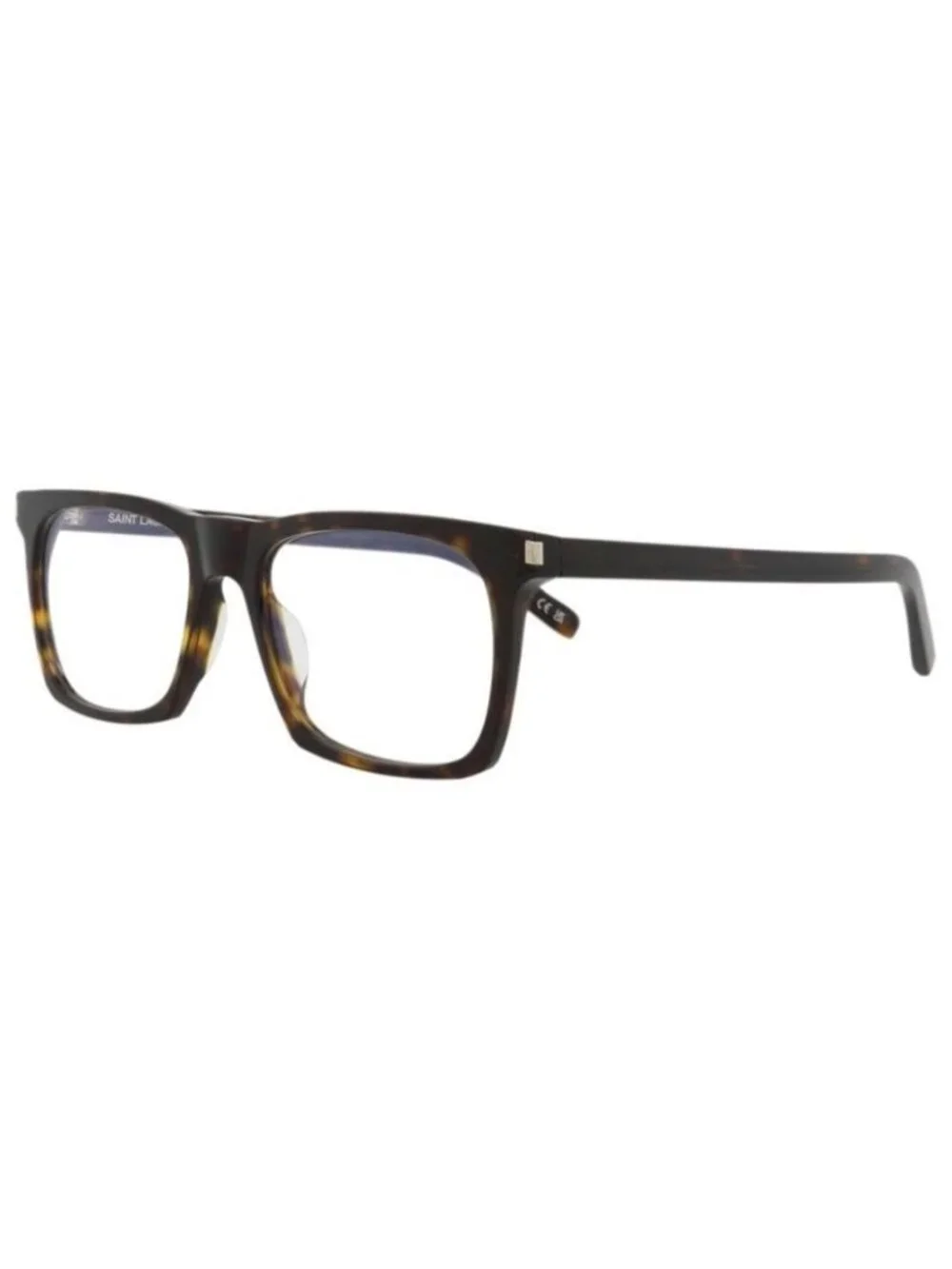 New Saint Laurent Unisex Square/Rectangle Havana Havana Transparent Fashion Desi